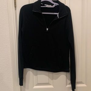 Abercrombie & Fitch Black Quarter Zip